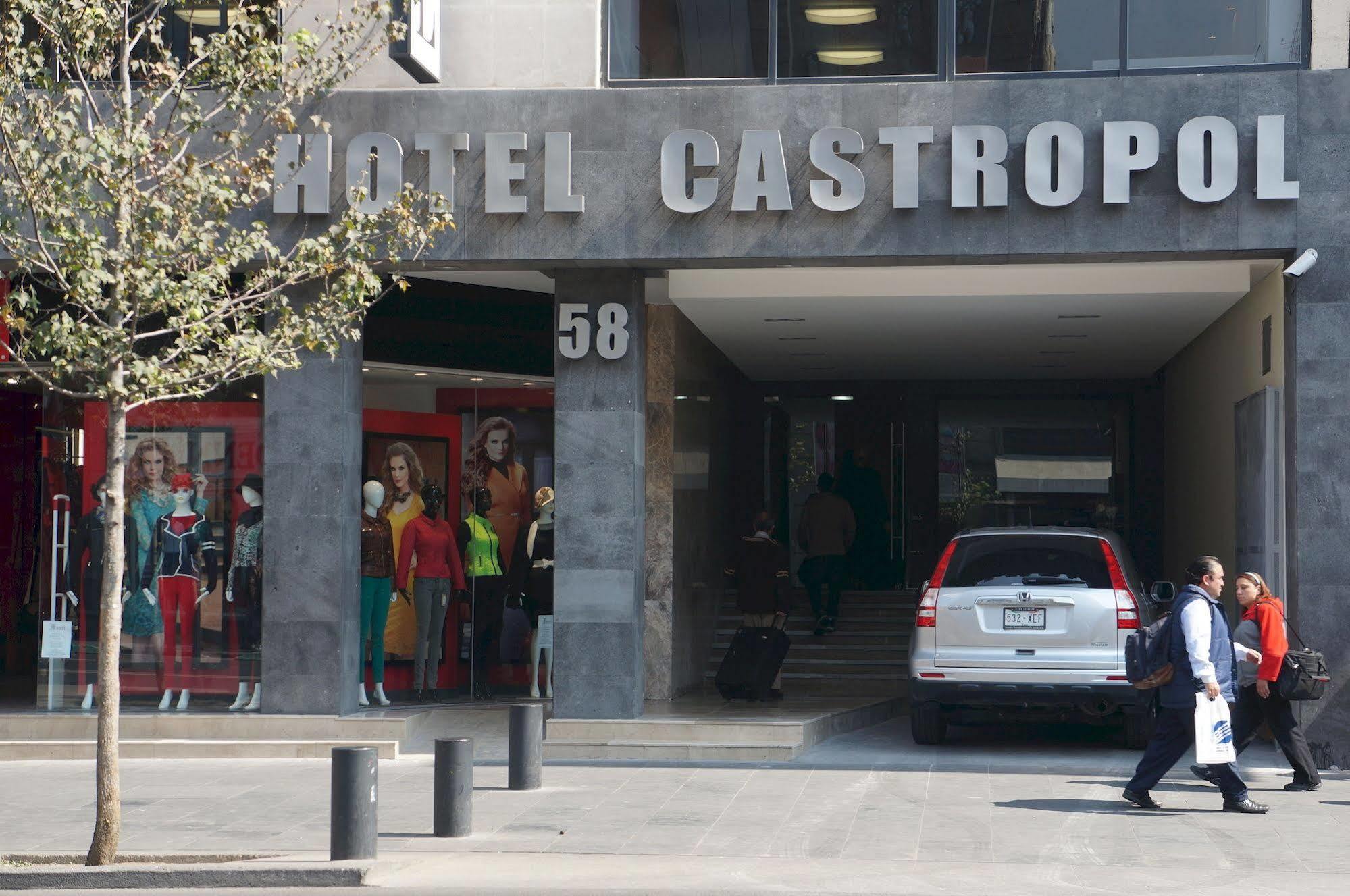 Hotel Castropol Mexiko-Stadt Exterior foto