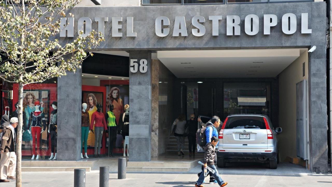 Hotel Castropol Mexiko-Stadt Zimmer foto
